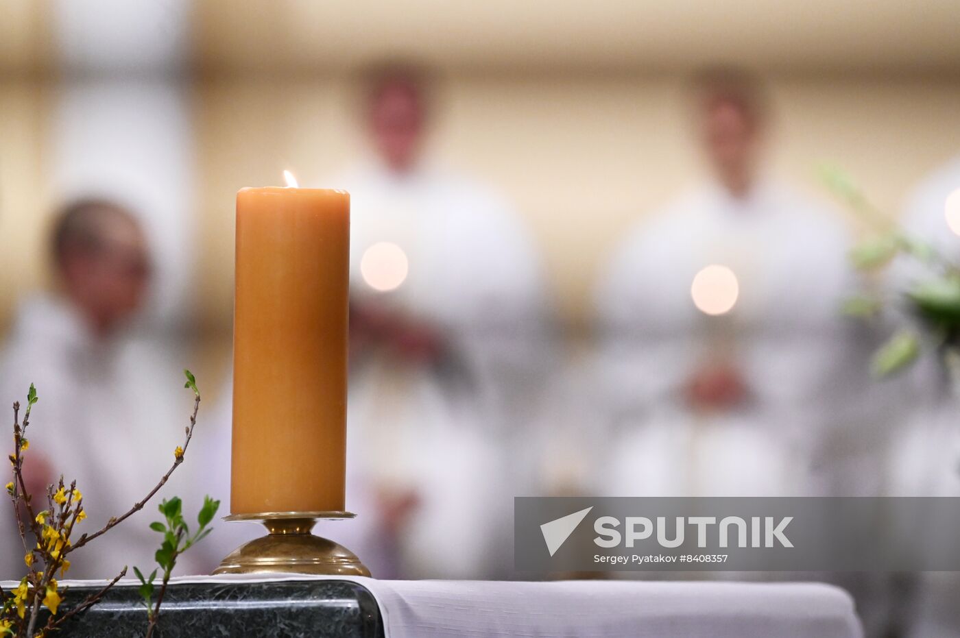 Russia Religion Catholic Easter
