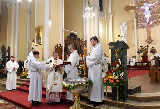 Russia Religion Catholic Easter