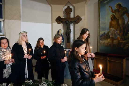Russia Religion Catholic Easter