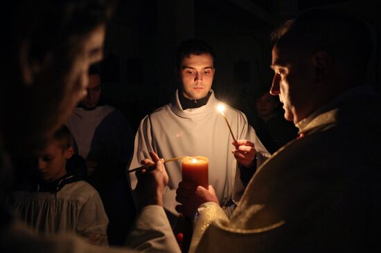 Russia Religion Catholic Easter