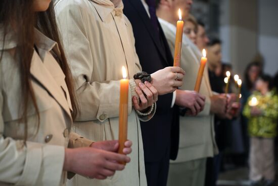 Russia Religion Catholic Easter