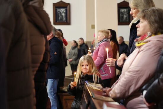 Russia Religion Catholic Easter