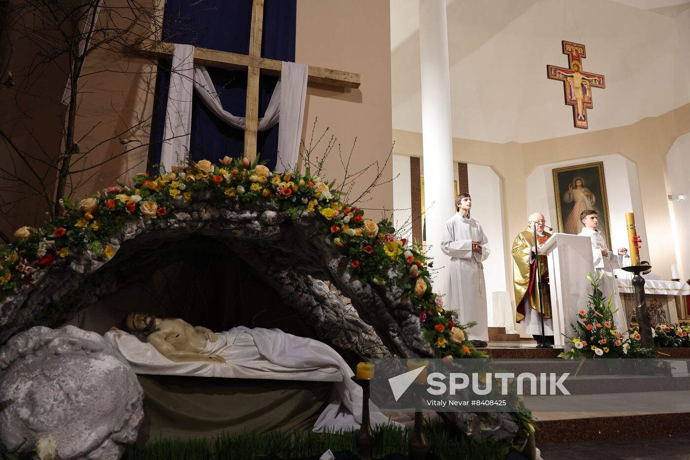 Russia Religion Catholic Easter