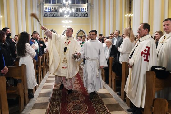 Russia Religion Catholic Easter