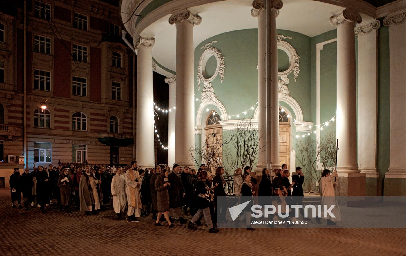 Russia Religion Catholic Easter