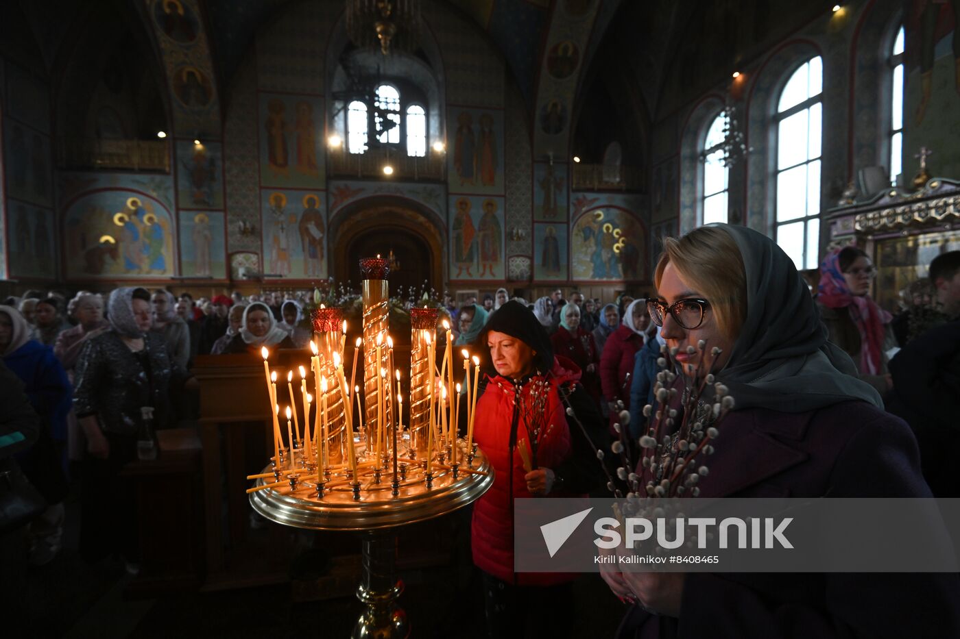 Russia Religion Orthodox Palm Sunday