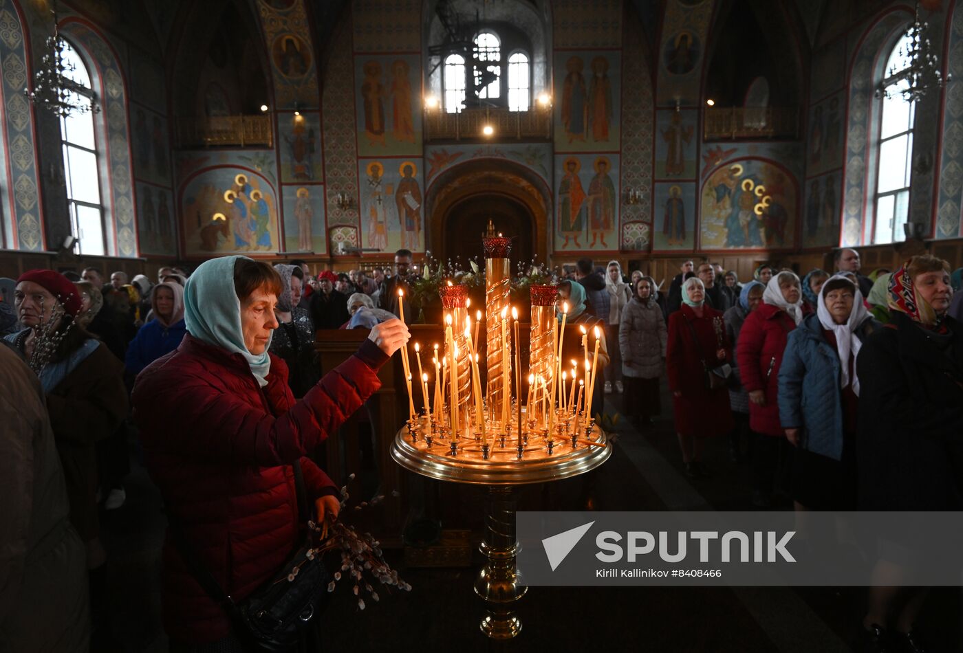 Russia Religion Orthodox Palm Sunday