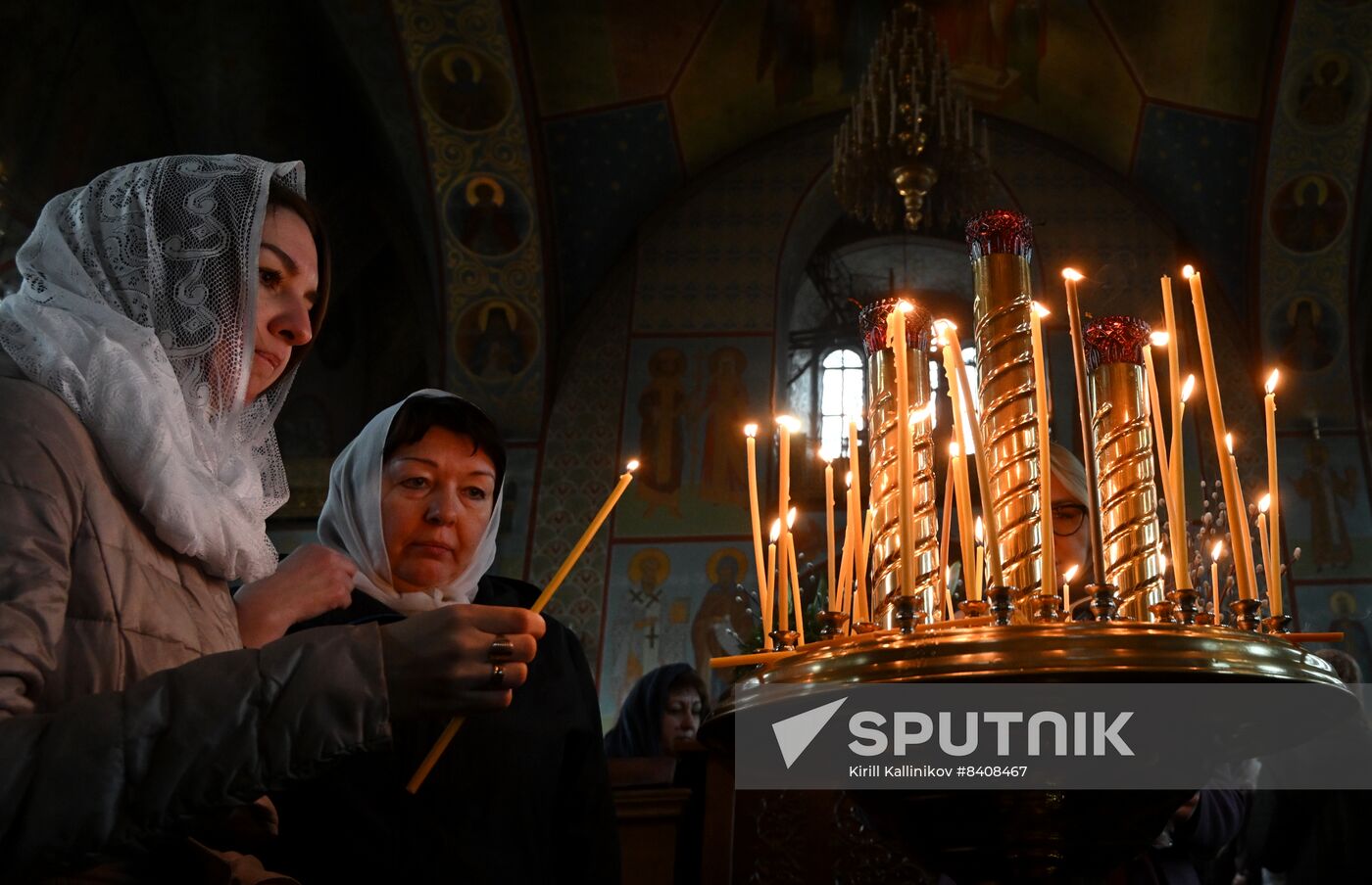 Russia Religion Orthodox Palm Sunday