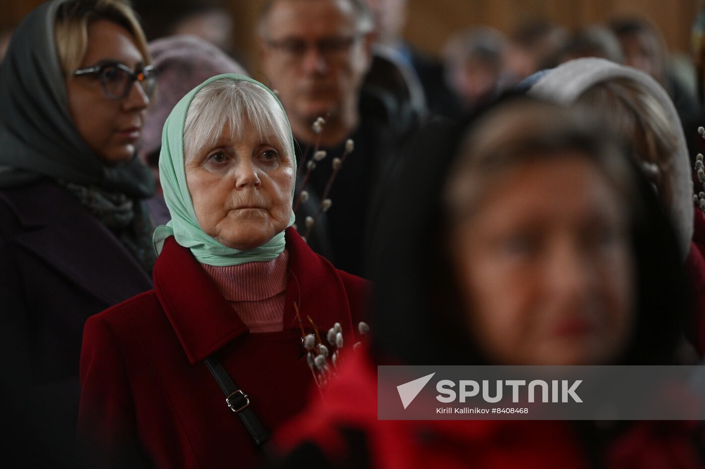 Russia Religion Orthodox Palm Sunday