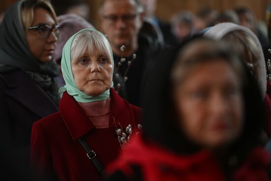 Russia Religion Orthodox Palm Sunday