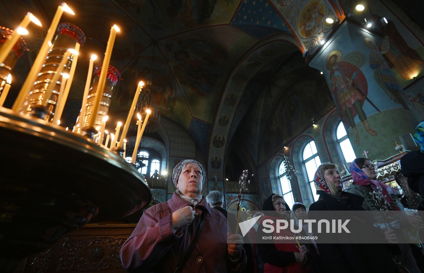 Russia Religion Orthodox Palm Sunday