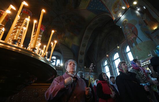 Russia Religion Orthodox Palm Sunday