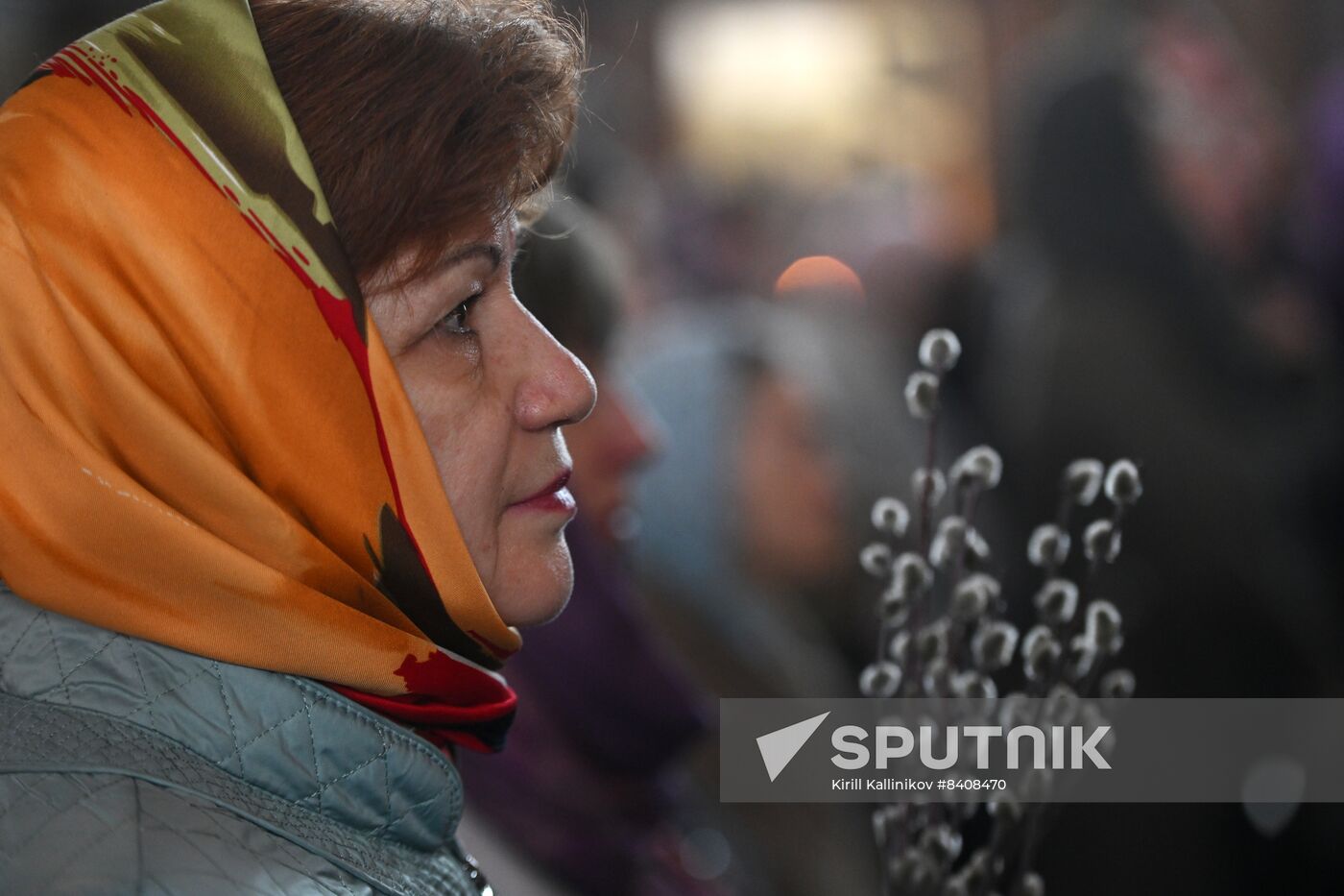 Russia Religion Orthodox Palm Sunday