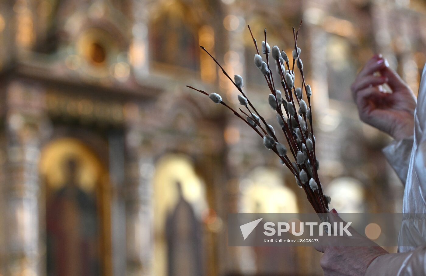 Russia Religion Orthodox Palm Sunday