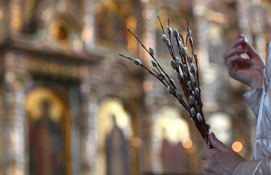 Russia Religion Orthodox Palm Sunday