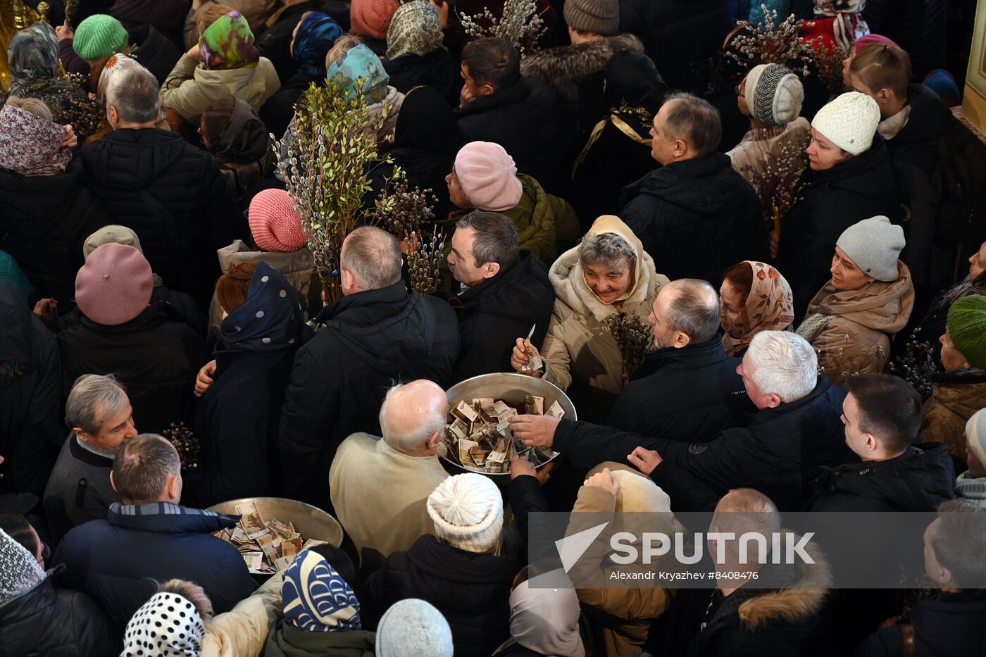 Russia Religion Orthodox Palm Sunday