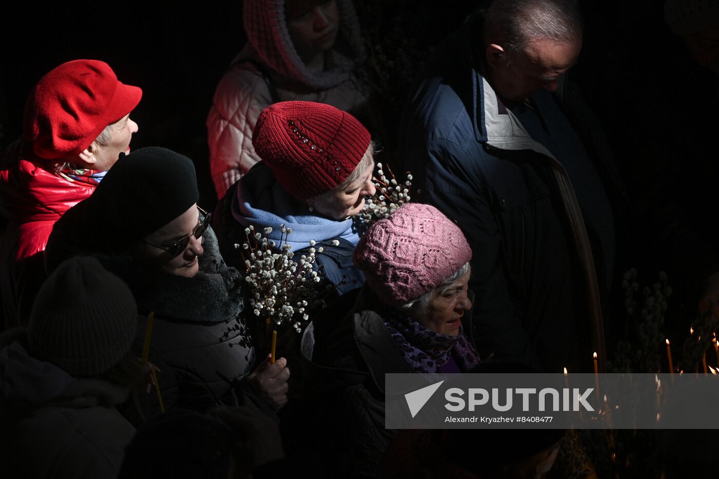 Russia Religion Orthodox Palm Sunday