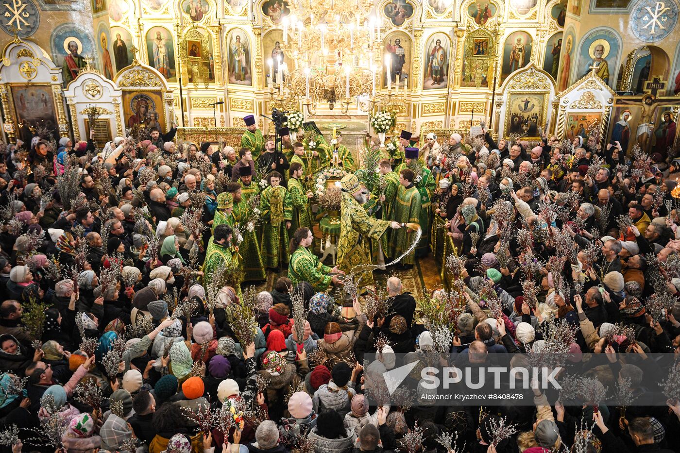 Russia Religion Orthodox Palm Sunday