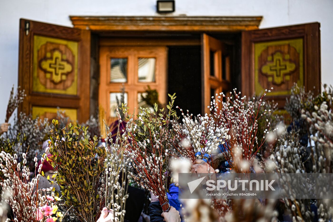 Russia Religion Orthodox Palm Sunday
