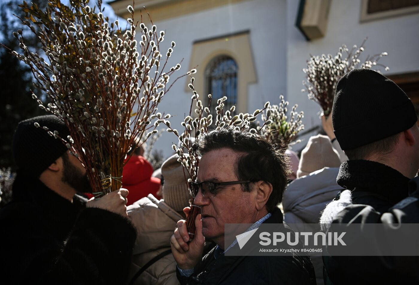 Russia Religion Orthodox Palm Sunday