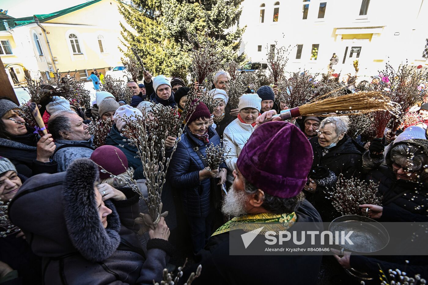 Russia Religion Orthodox Palm Sunday