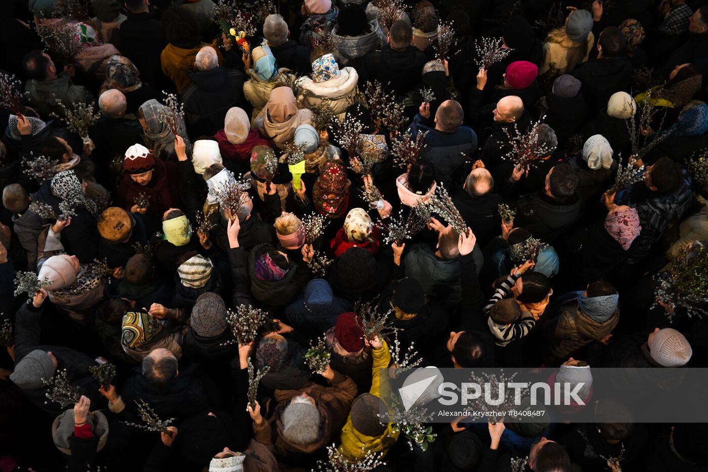 Russia Religion Orthodox Palm Sunday