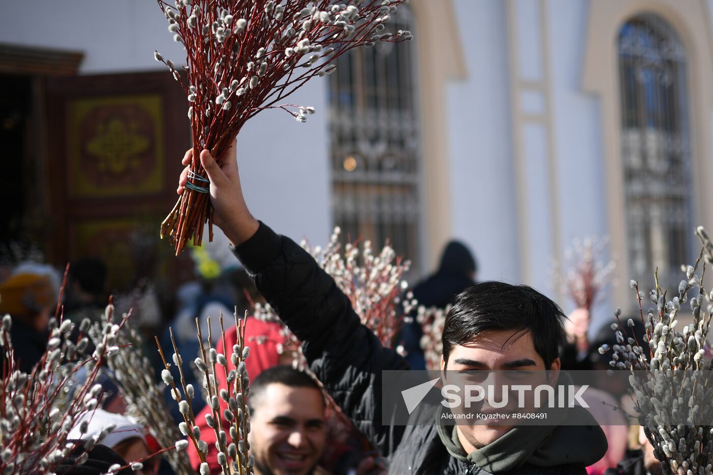 Russia Religion Orthodox Palm Sunday