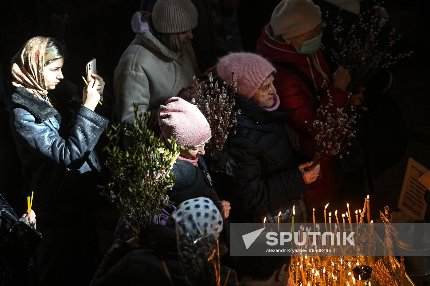 Russia Religion Orthodox Palm Sunday