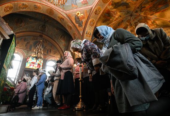 Russia Religion Orthodox Palm Sunday