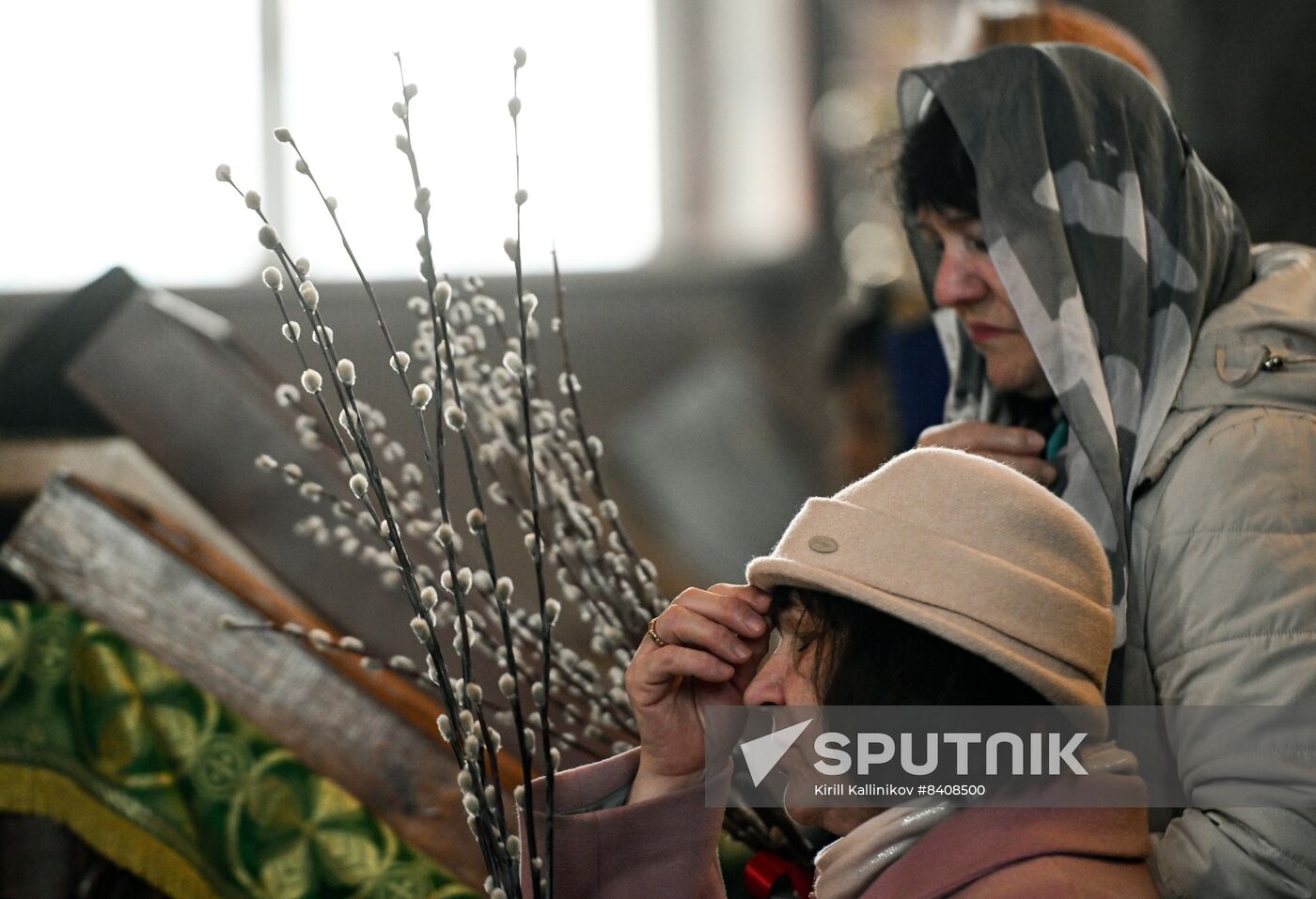 Russia Religion Orthodox Palm Sunday