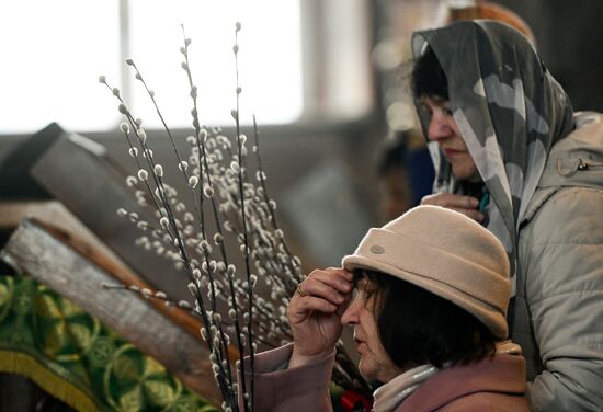 Russia Religion Orthodox Palm Sunday