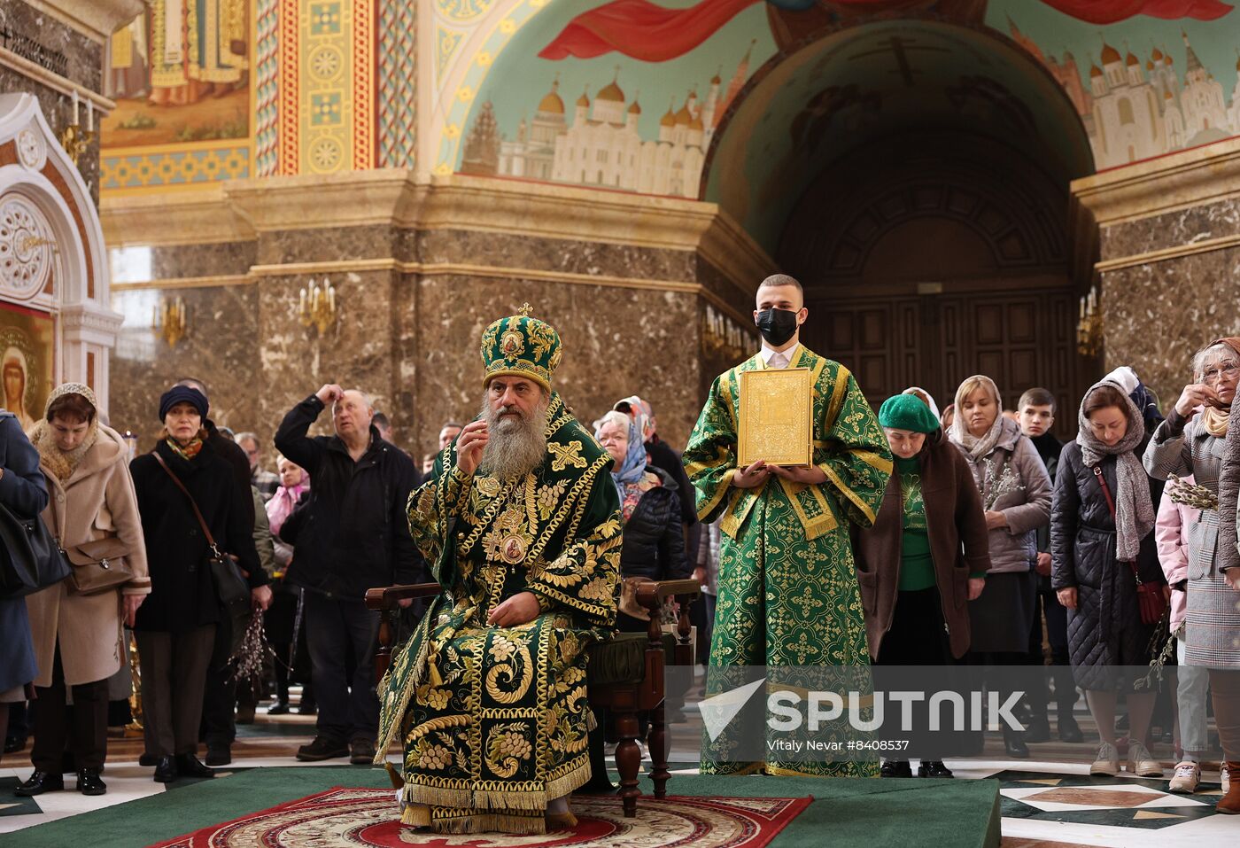Russia Religion Orthodox Palm Sunday