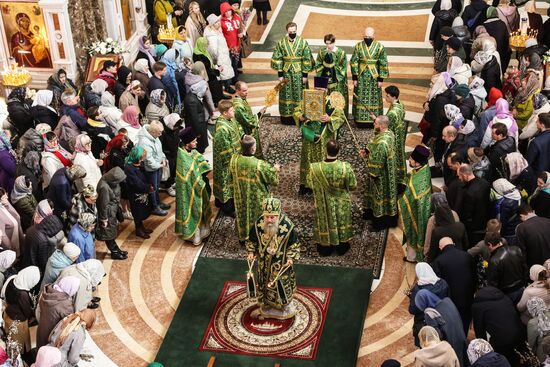 Russia Religion Orthodox Palm Sunday