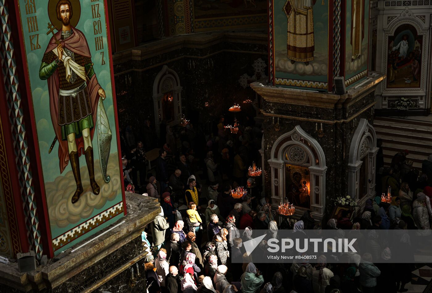 Russia Religion Orthodox Palm Sunday