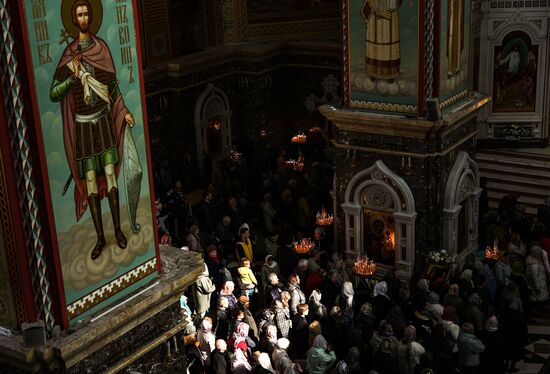 Russia Religion Orthodox Palm Sunday