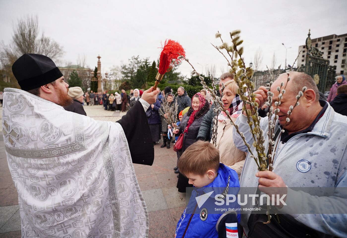 Russia Religion Orthodox Palm Sunday