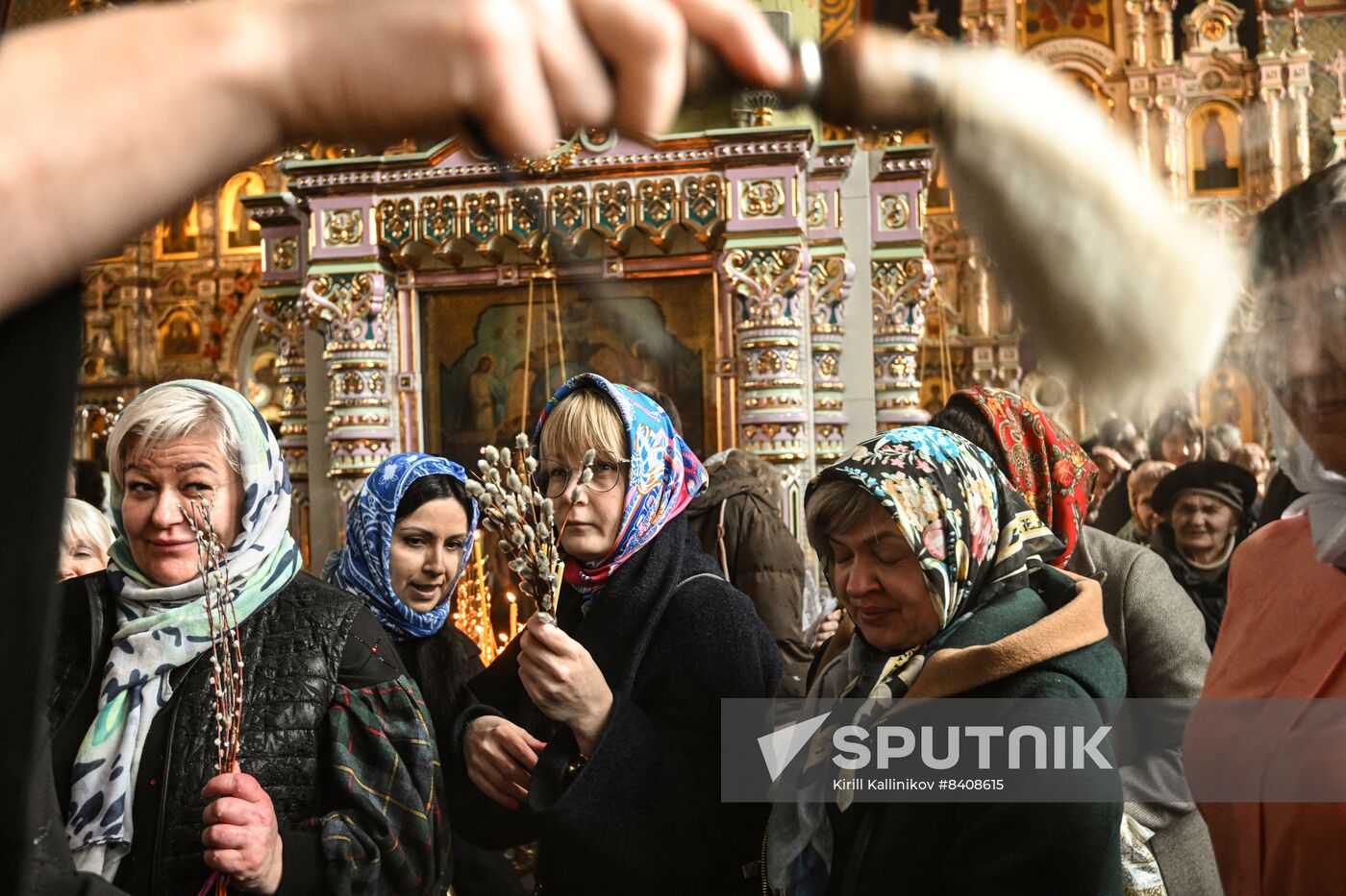 Russia Religion Orthodox Palm Sunday