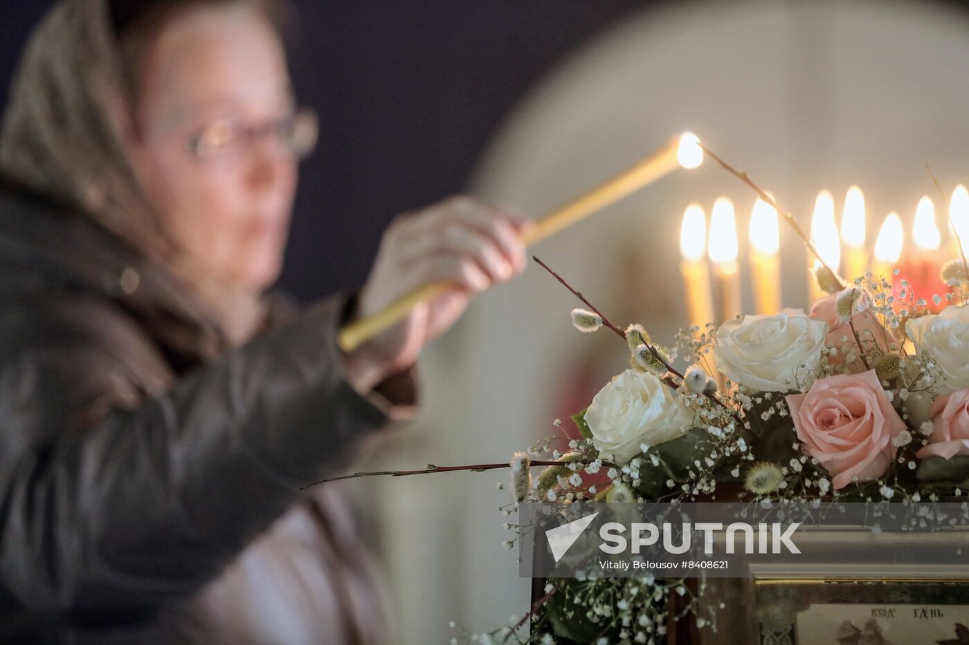 Russia Religion Orthodox Palm Sunday