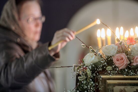 Russia Religion Orthodox Palm Sunday