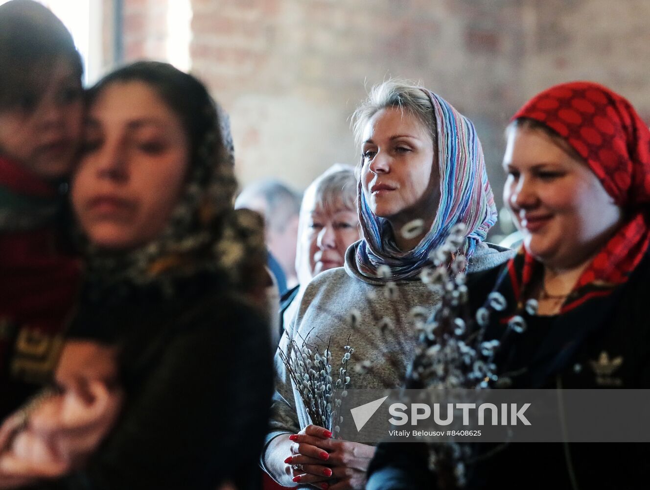 Russia Religion Orthodox Palm Sunday