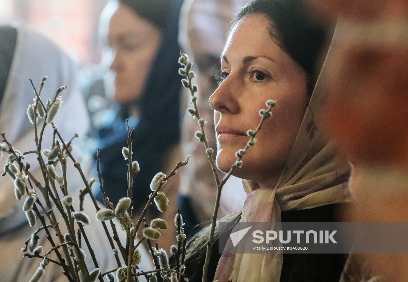 Russia Religion Orthodox Palm Sunday