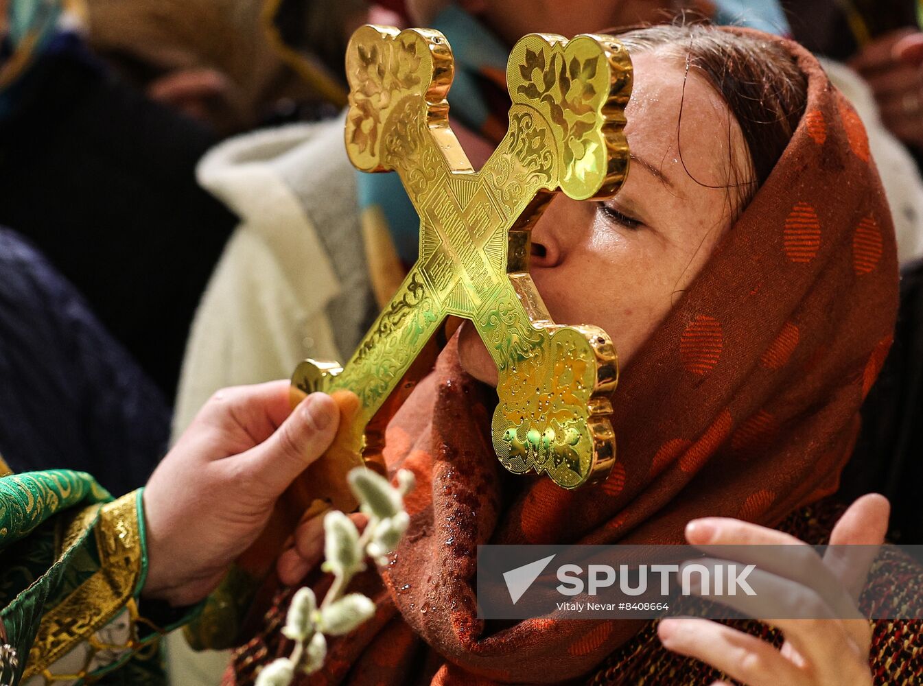 Russia Religion Orthodox Palm Sunday