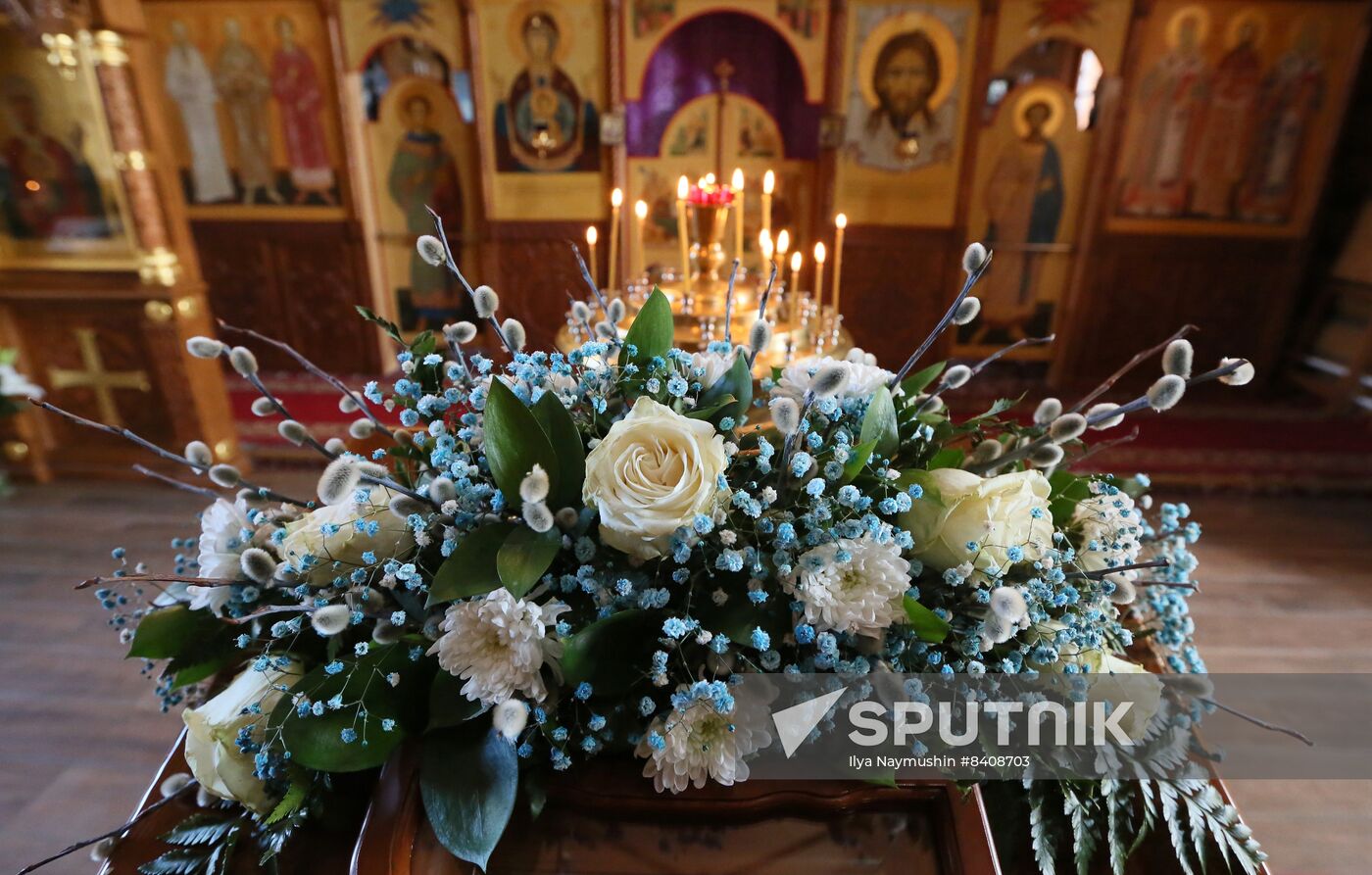 Russia Religion Orthodox Palm Sunday