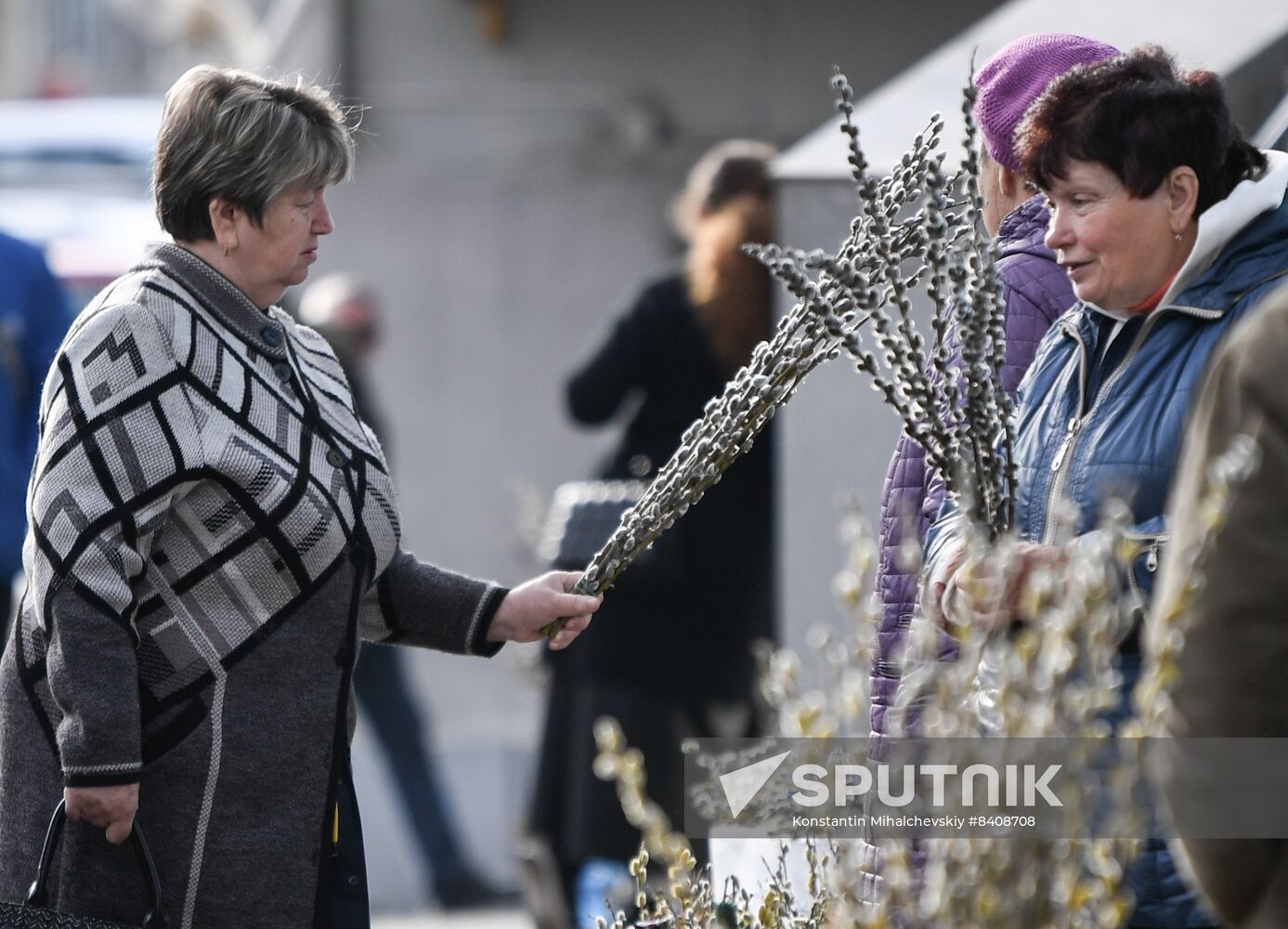 Russia Religion Orthodox Palm Sunday