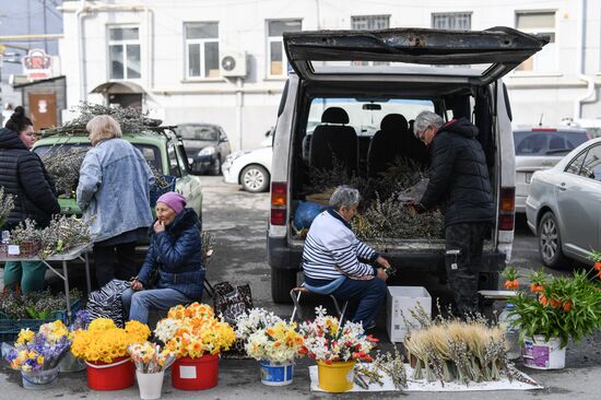 Russia Religion Orthodox Palm Sunday