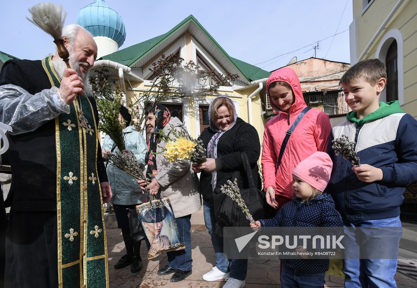 Russia Religion Orthodox Palm Sunday