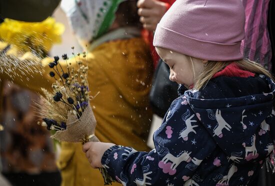 Russia Religion Orthodox Palm Sunday