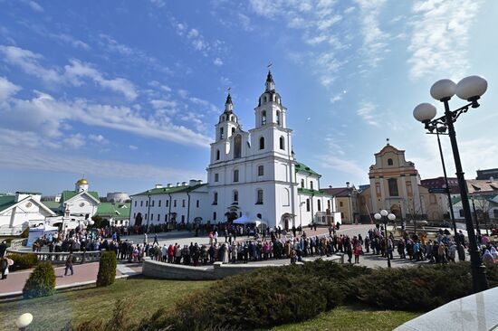 Russia Religion Orthodox Palm Sunday