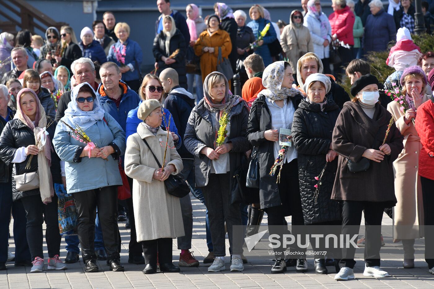 Russia Religion Orthodox Palm Sunday