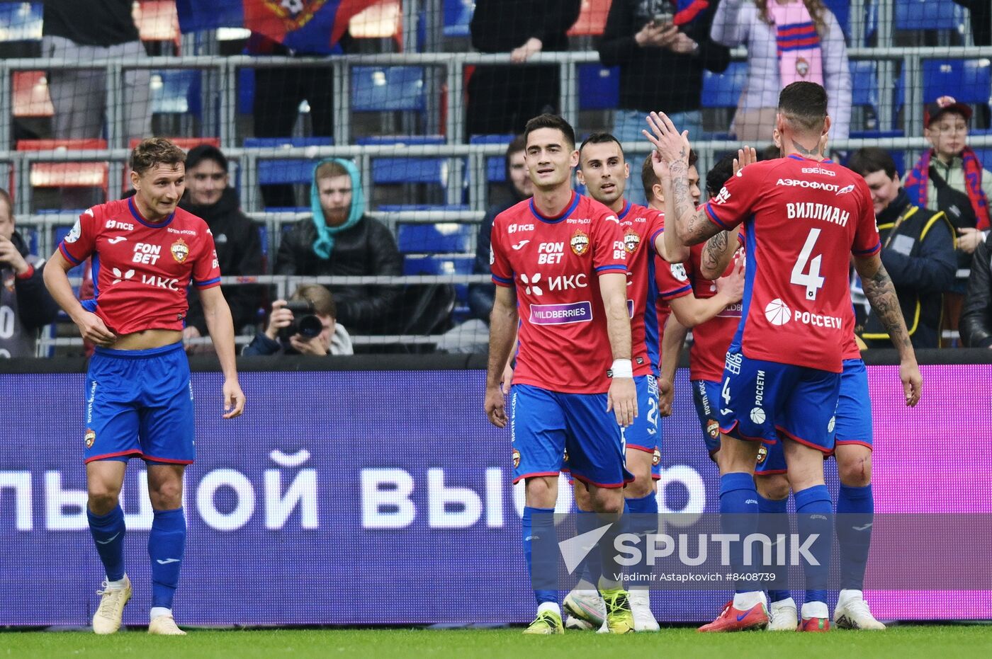 Russia Soccer Premier-League CSKA - Khimki